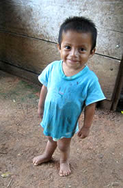 Children of the Ixcán need good nutrition, education, and health care services