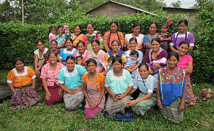 Women artisans of Ixcan